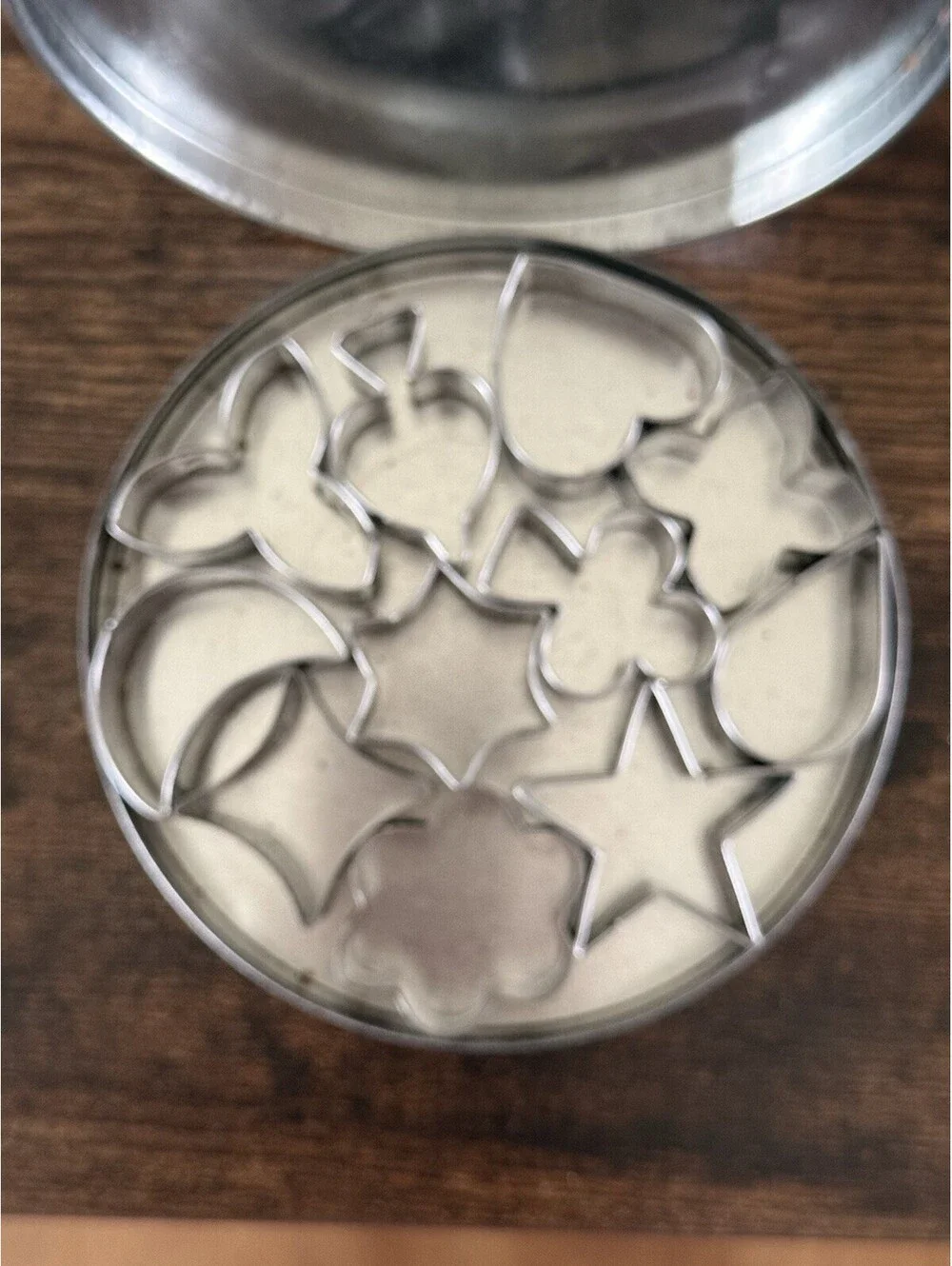 Vintage Set of 11 Miniature Aspic Jelly Cutters Tin Canape Cookie Mold Metal